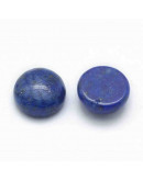 Lapislazuli. Moneda. 10x4 milímetros. Sin perforación. 1 unidad. Lapislazuli. Moneda. 10x4 milímetros. Sin perforación. 1 unidad.