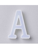 Moldes de silicona. Para resina. Abecedario. Set de 26 letras. 40 milímetros alto. 1 set. Moldes de silicona. Para resina. Abecedario. Set de 26 letras. 40 milímetros alto. 1 set.