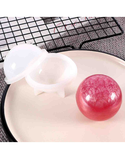 Moldes de silicona. Para resina. Esfera. 20 milímetros diámetro. 1 unidad.