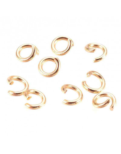 Arandelas acero. Color dorado. 0,8 mm grosor. 4 mm diámetro. 2,4 mm diámetro interno. 5gr/120 uds. Arandelas acero. Color dorado. 0,8 mm grosor. 4 mm diámetro. 2,4 mm diámetro interno. 5gr/120 uds.