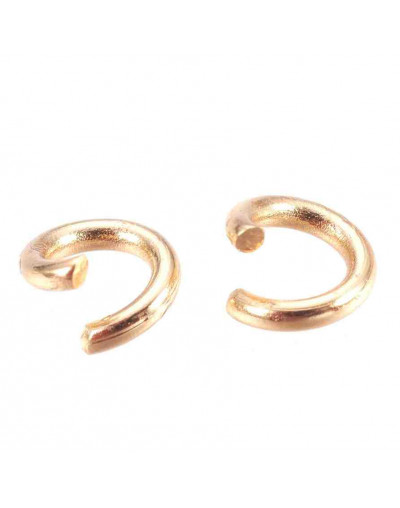Arandelas acero. Color dorado. 0,8 mm grosor. 4 mm diámetro. 2,4 mm diámetro interno. 5gr/120 uds. Arandelas acero. Color dorado. 0,8 mm grosor. 4 mm diámetro. 2,4 mm diámetro interno. 5gr/120 uds.