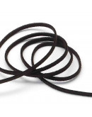 Gamuza. COFFE. 2,7 milímetros ancho. 1,4 milímetros grosor. 5 metros.