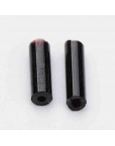 Tubo. Color sólido. BLACK. 6x1,8 milímetros. 0,6 mm perforación. 40 gramos. 800 uds. aproximado.