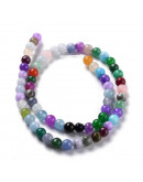 Jade. Varios colores (2). 06 milímetros diámetro. 1 mm perforación. 65 unidades hilo (aproximado) Jade. Varios colores (2). 06 milímetros diámetro. 1 mm perforación. 65 unidades hilo (aproximado)