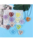 Moldes de silicona. Para resina. Zodiaco+corazón. 200x165x9 mm. 1,2 mm perforación. Signo: 46x49 mm. Moldes de silicona. Para resina. Zodiaco+corazón. 200x165x9 mm. 1,2 mm perforación. Signo: 46x49 mm.