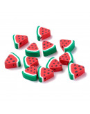 Sandía. 9x10x5 milímetros. 1,8 milímetros perforación. 10 unidades.