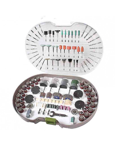 Accesorios para taladro de mano. 276 accesorios. Inlcuye estuche. 1 set. Accesorios para taladro de mano. 276 accesorios. Inlcuye estuche. 1 set.