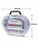 Accesorios para taladro de mano. 276 accesorios. Inlcuye estuche. 1 set. Accesorios para taladro de mano. 276 accesorios. Inlcuye estuche. 1 set.