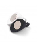 Cierre magnético. Corazón. Aleación de cobre. Varios colores. 10x9,5x6 mm. 1,5 mm perforación. 2 set