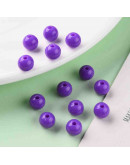 Esfera color sólido. MEDIUM SLATE. 8x7 milímetros. 2 mm perforación. 50 unidades.