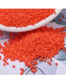 MIYUKI Delica. Color: ORANGE. 1,3x1,6 mm (11/0). 0,8 mm perforación. 10 gramos (2000 uds aprox). MIYUKI Delica. Color: ORANGE. 1,3x1,6 mm (11/0). 0,8 mm perforación. 10 gramos (2000 uds aprox).