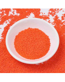 MIYUKI Delica. Color: ORANGE. 1,3x1,6 mm (11/0). 0,8 mm perforación. 10 gramos (2000 uds aprox). MIYUKI Delica. Color: ORANGE. 1,3x1,6 mm (11/0). 0,8 mm perforación. 10 gramos (2000 uds aprox).