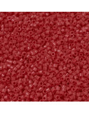 MIYUKI Delica. Color: RED. 1,3x1,6 mm (11/0). 0,8 mm perforación. 10 gramos (2000 uds aprox). MIYUKI Delica. Color: RED. 1,3x1,6 mm (11/0). 0,8 mm perforación. 10 gramos (2000 uds aprox).