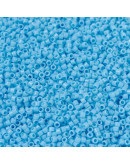 MIYUKI Delica. Color: TURQUOISE BLUE. 1,3x1,6 mm. 0,8 mm perforación. 10 gr (2000 uds aprox). MIYUKI Delica. Color: TURQUOISE BLUE. 1,3x1,6 mm. 0,8 mm perforación. 10 gr (2000 uds aprox).