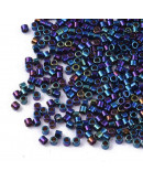FGB Delica. Color: METALLIC COLORFUL (2). 1,5x1 mm. 0,8 mm perforación. 10 gr (2000 uds aprox). FGB Delica. Color: METALLIC COLORFUL (2). 1,5x1 mm. 0,8 mm perforación. 10 gr (2000 uds aprox).