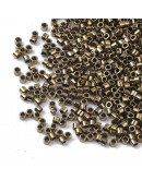 FGB Delica. Color: METALLIC GOLDEN ROD. 1,5x1 mm. 0,8 mm perforación. 10 gr (2000 uds aprox). FGB Delica. Color: METALLIC GOLDEN ROD. 1,5x1 mm. 0,8 mm perforación. 10 gr (2000 uds aprox).