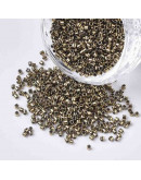 FGB Delica. Color: METALLIC DARK GOLDEN ROD. 1,5x1 mm. 0,8 mm perforación. 10 gr (2000 uds aprox). FGB Delica. Color: METALLIC DARK GOLDEN ROD. 1,5x1 mm. 0,8 mm perforación. 10 gr (2000 uds aprox).