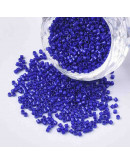 FGB Delica. Color: BLUE. 1,5x1 mm. 0,8 mm perforación. 10 gr (2000 uds aprox).