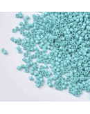 FGB Delica. Color: MEDIUM TURQUOISE. 1,5x1 mm. 0,8 mm perforación. 10 gr (2000 uds aprox). FGB Delica. Color: MEDIUM TURQUOISE. 1,5x1 mm. 0,8 mm perforación. 10 gr (2000 uds aprox).