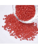 FGB Delica. Color: RED. 1,5x1 mm. 0,8 mm perforación. 10 gr (2000 uds aprox). FGB Delica. Color: RED. 1,5x1 mm. 0,8 mm perforación. 10 gr (2000 uds aprox).