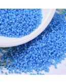 MIYUKI Delica. Color: DARK TURQUOISE BLUE. 1,3x1,6 mm. 0,8 mm perforación. 10 gr (2000 uds aprox). MIYUKI Delica. Color: DARK TURQUOISE BLUE. 1,3x1,6 mm. 0,8 mm perforación. 10 gr (2000 uds aprox).