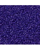 MIYUKI Delica. Color: COBALT. 1,3x1,6 mm (11/0). 0,8 mm perforación. 10 gramos (2000 uds aprox). MIYUKI Delica. Color: COBALT. 1,3x1,6 mm (11/0). 0,8 mm perforación. 10 gramos (2000 uds aprox).