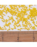 MIYUKI Delica. Color: CANARY. 1,3x1,6 mm (11/0). 0,8 mm perforación. 10 gramos (2000 uds aprox). MIYUKI Delica. Color: CANARY. 1,3x1,6 mm (11/0). 0,8 mm perforación. 10 gramos (2000 uds aprox).