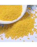 MIYUKI Delica. Color: CANARY. 1,3x1,6 mm (11/0). 0,8 mm perforación. 10 gramos (2000 uds aprox). MIYUKI Delica. Color: CANARY. 1,3x1,6 mm (11/0). 0,8 mm perforación. 10 gramos (2000 uds aprox).