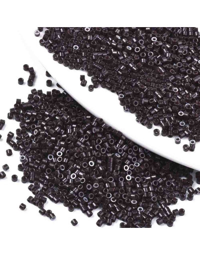 FGB Delica. Color: COFFEE. 1,5x1 mm. 0,8 mm perforación. 10 gr (2000 uds aprox).