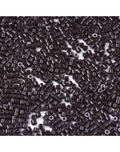 FGB Delica. Color: COFFEE. 1,5x1 mm. 0,8 mm perforación. 10 gr (2000 uds aprox).