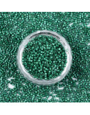 FGB Delica. Color: LUSTER TEAL. 1,5x1 mm. 0,8 mm perforación. 10 gr (2000 uds aprox). FGB Delica. Color: LUSTER TEAL. 1,5x1 mm. 0,8 mm perforación. 10 gr (2000 uds aprox).