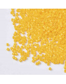 FGB Delica. Color: GOLD. 1,5x1 mm. 0,8 mm perforación. 10 gr (2000 uds aprox).