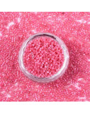 FGB Delica. Color: HOT PINK. 1,5x1 mm. 0,8 mm perforación. 10 gr (2000 uds aprox).