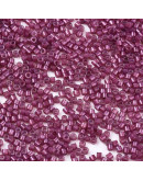 FGB Delica. Color: LUSTER MEDIUM VIOLET. 1,5x1 mm. 0,8 mm perforación. 10 gr (2000 uds aprox).
