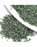 FGB Delica. Color: LUSTER SEA GREEN. 1,5x1 mm. 0,8 mm perforación. 10 gr (2000 uds aprox). FGB Delica. Color: LUSTER SEA GREEN. 1,5x1 mm. 0,8 mm perforación. 10 gr (2000 uds aprox).