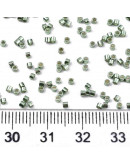 FGB Delica. Color: LUSTER SEA GREEN. 1,5x1 mm. 0,8 mm perforación. 10 gr (2000 uds aprox). FGB Delica. Color: LUSTER SEA GREEN. 1,5x1 mm. 0,8 mm perforación. 10 gr (2000 uds aprox).