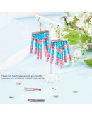 Terminales tubo con tapas. Aleación de cobre. Color dorado. 6x10x4 mm. 1x3 mm perforación. 10 uds.