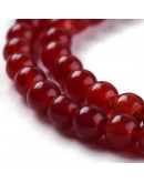 Jade. FIRE BRICK. 06 milímetros. 1 mm perforación. 65 unidaes hilo (aproximado). Jade. FIRE BRICK. 06 milímetros. 1 mm perforación. 65 unidaes hilo (aproximado).