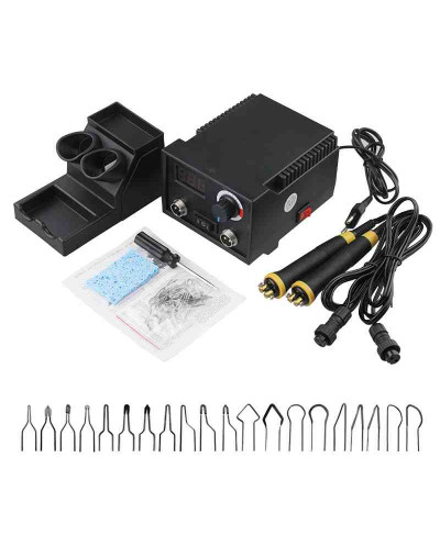 Pirógrafo. Control de temperatura. Pantalla Led. Para 2 lapiceros. 60W/110V. Set de 24 piezas. Pirógrafo. Control de temperatura. Pantalla Led. Para 2 lapiceros. 60W/110V. Set de 24 piezas.