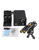 Pirógrafo. Control de temperatura. Pantalla Led. Para 2 lapiceros. 60W/110V. Set de 24 piezas. Pirógrafo. Control de temperatura. Pantalla Led. Para 2 lapiceros. 60W/110V. Set de 24 piezas.