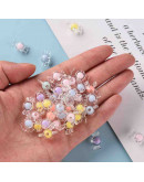 Caramelo (1). Varios colores. 9x17x8,5 milímetros. 2 mm perforación. 20 unidades.