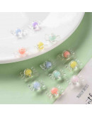 Caramelo (1). Varios colores. 9x17x8,5 milímetros. 2 mm perforación. 20 unidades.