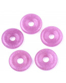 Jade. Dona. Color Púrpura. 20x4 milímetros. 5 mm diámetro. 1 unidad.