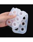 Moldes de silicona. Para resina. Anillos. 257x82x8 milímetros. Anillos de 22 a 28 mm. 1 unidad. Moldes de silicona. Para resina. Anillos. 257x82x8 milímetros. Anillos de 22 a 28 mm. 1 unidad.