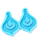 Moldes de silicona. Para resina. Forma aretes (2). 44x63x5 milímetros. 2 mm perforación. 1 unidad. Moldes de silicona. Para resina. Forma aretes (2). 44x63x5 milímetros. 2 mm perforación. 1 unidad.