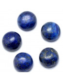 Lapislazuli. Moneda. 8x3 milímetros. Sin perforacion. 1 unidad. Lapislazuli. Moneda. 8x3 milímetros. Sin perforacion. 1 unidad.