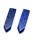 Lapislazuli. Rectángulo+Flecha. 52x13 milímetros. 6 milímetros grosor. Sin perforación. 1 unidad. Lapislazuli. Rectángulo+Flecha. 52x13 milímetros. 6 milímetros grosor. Sin perforación. 1 unidad.