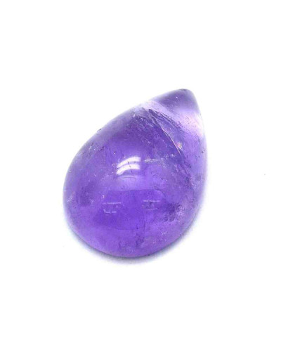 Amatista. Gota. 10x7x3 milímetros. Sin perforación. 1 unidad.
