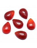 Agata roja. Gota. 10x7x3 milímetros. Sin perforación. 1 unidad.
