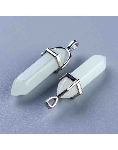 Piedra sintética fluorescente. Cyan. Engarce aleación.35 milímetros. 3x5 mm engarce. 1unidad.